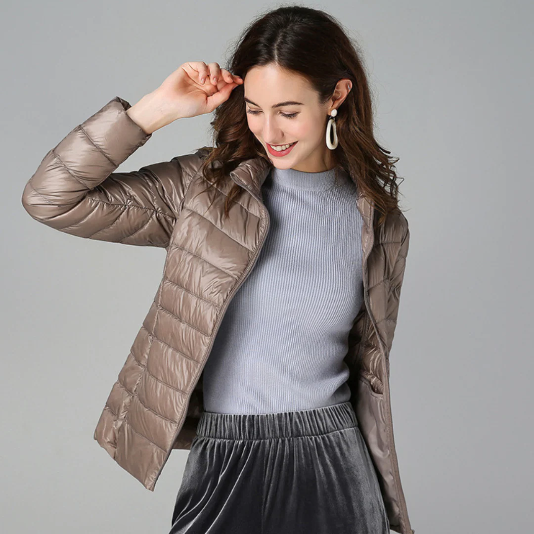 Fall Channel-Quilted Jacket