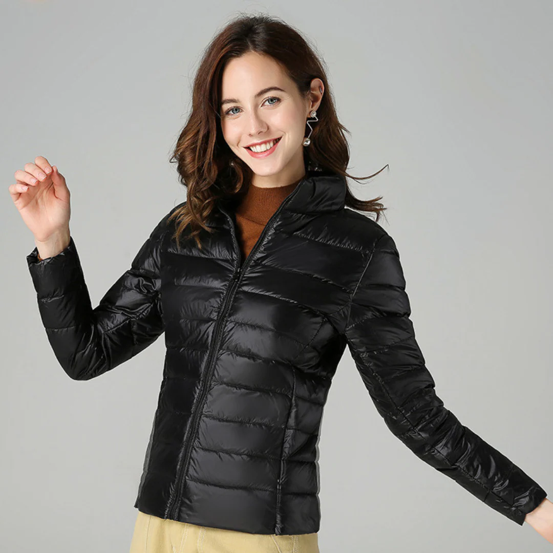 Fall Channel-Quilted Jacket