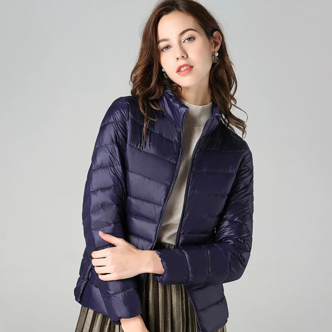 Fall Channel-Quilted Jacket