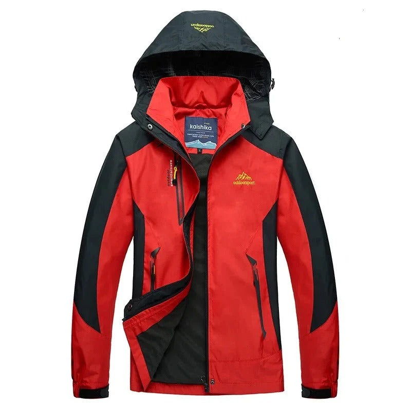 Hooded Outdoor Jacket For Fall