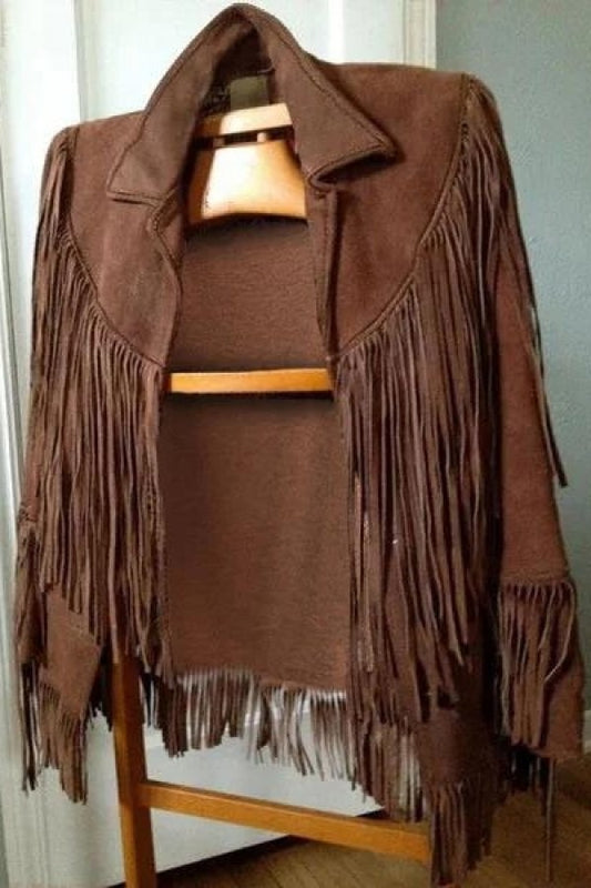 Fall Fringe Suede Jacket