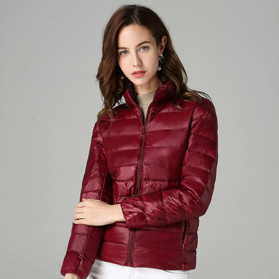 Fall Channel-Quilted Jacket