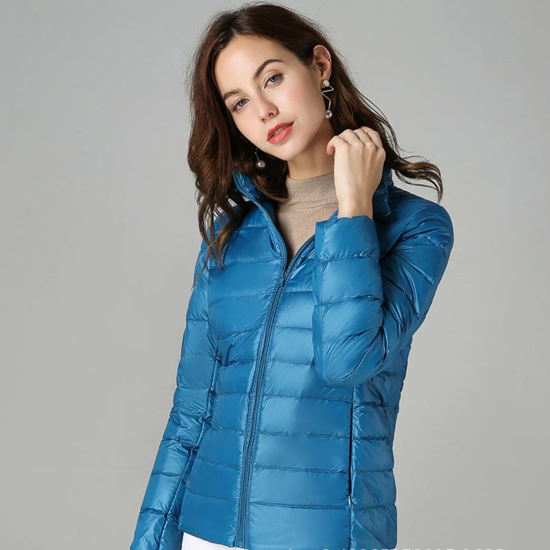 Fall Channel-Quilted Jacket