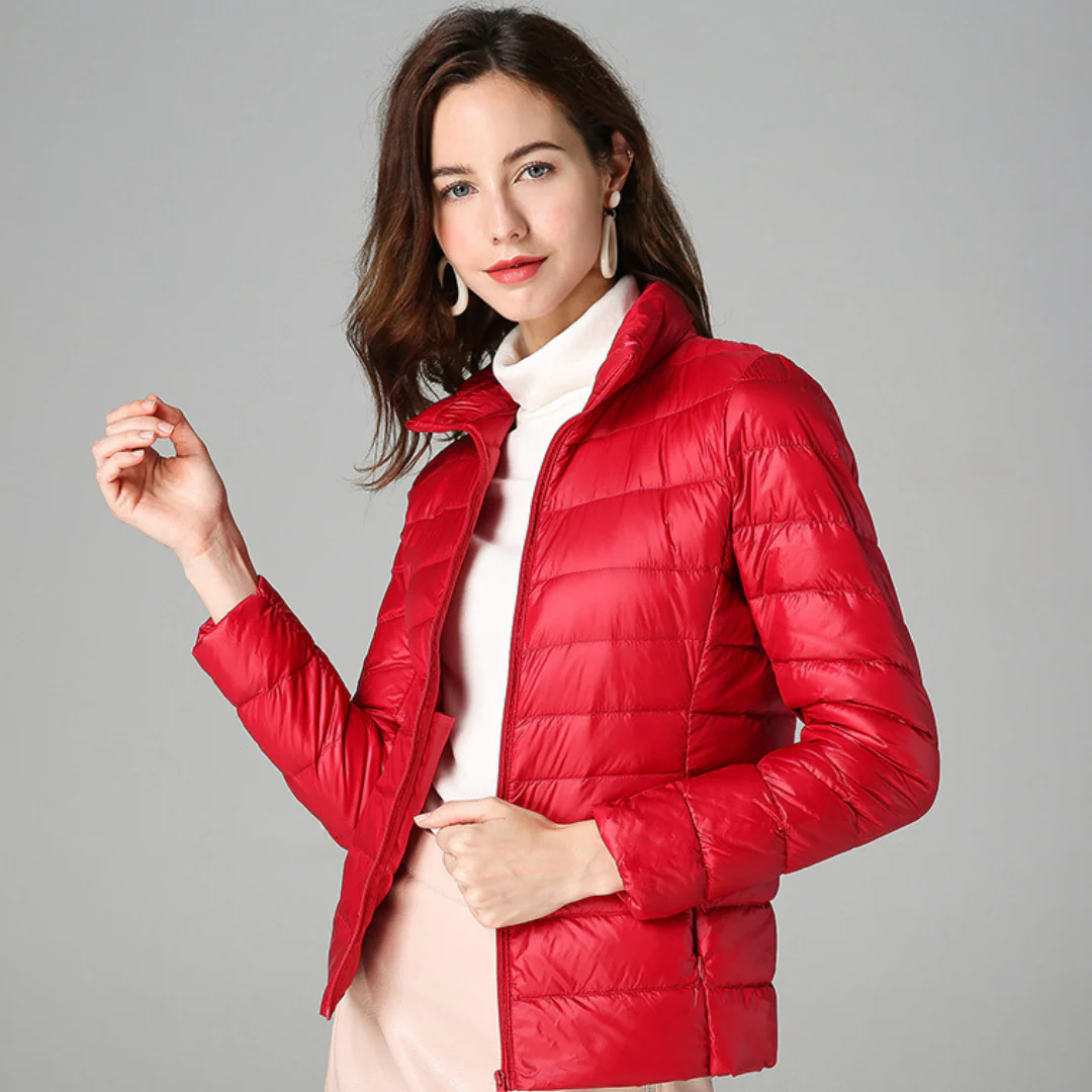 Fall Channel-Quilted Jacket