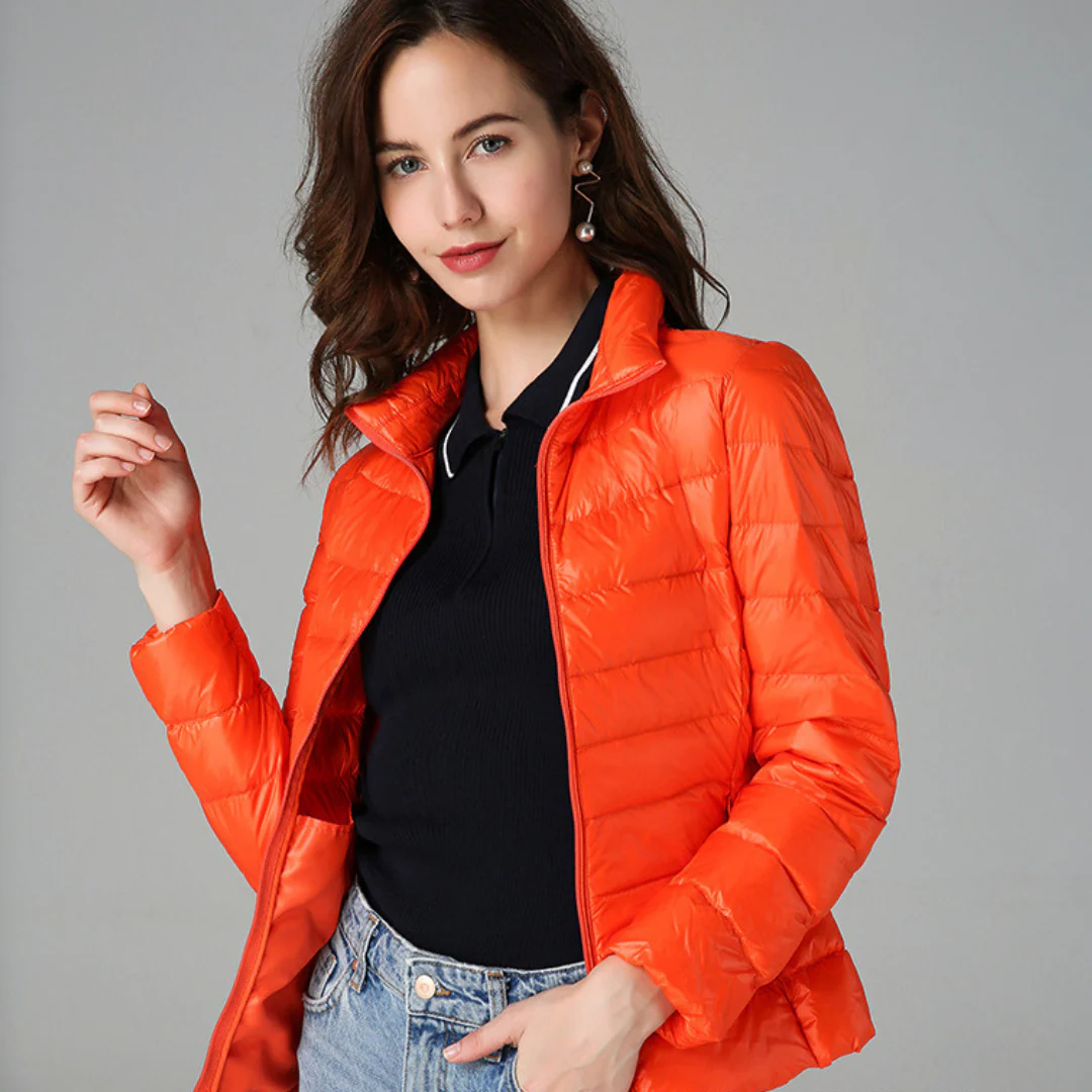 Fall Channel-Quilted Jacket