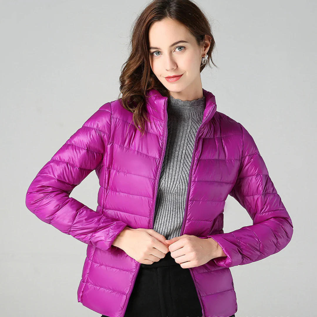 Fall Channel-Quilted Jacket
