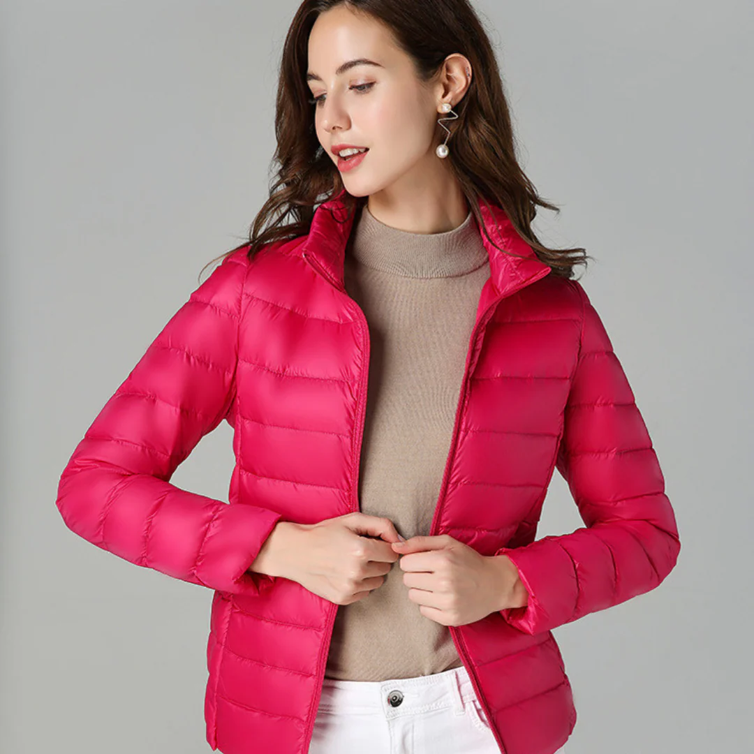 Fall Channel-Quilted Jacket