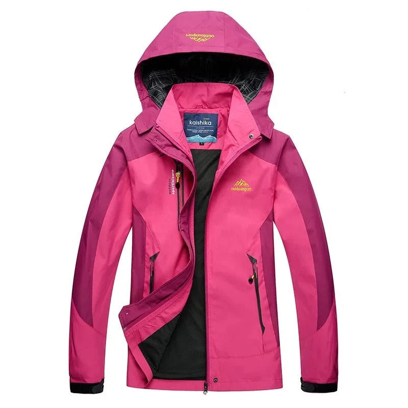 Hooded Outdoor Jacket For Fall