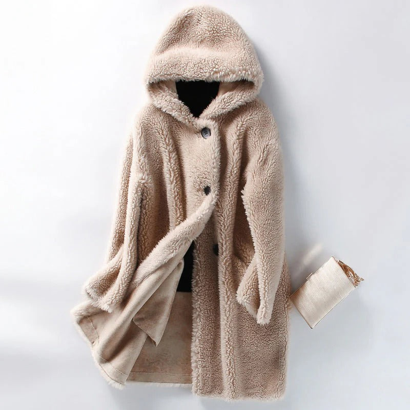 Fall Hooded Teddy Coat
