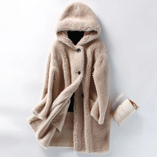 Fall Hooded Teddy Coat