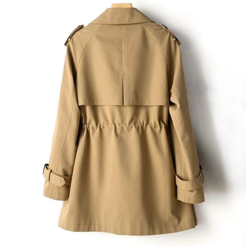 Fall Double-Breasted Belted Trench