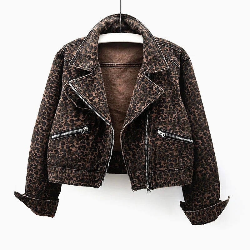 Fall Leopard Print Jacket