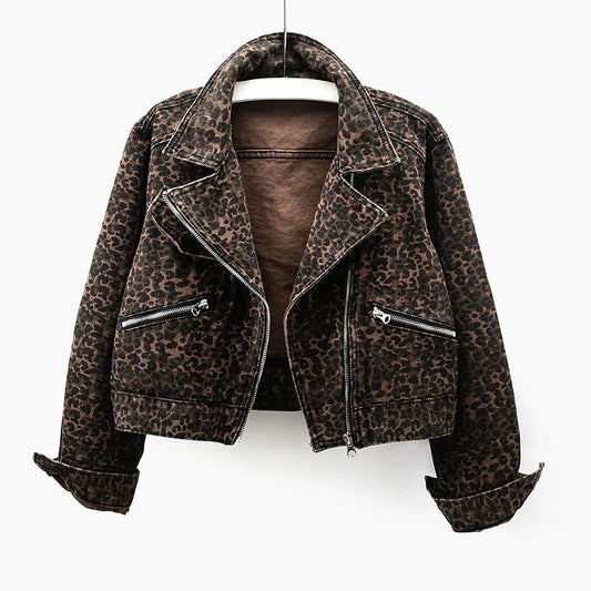 Fall Leopard Print Jacket