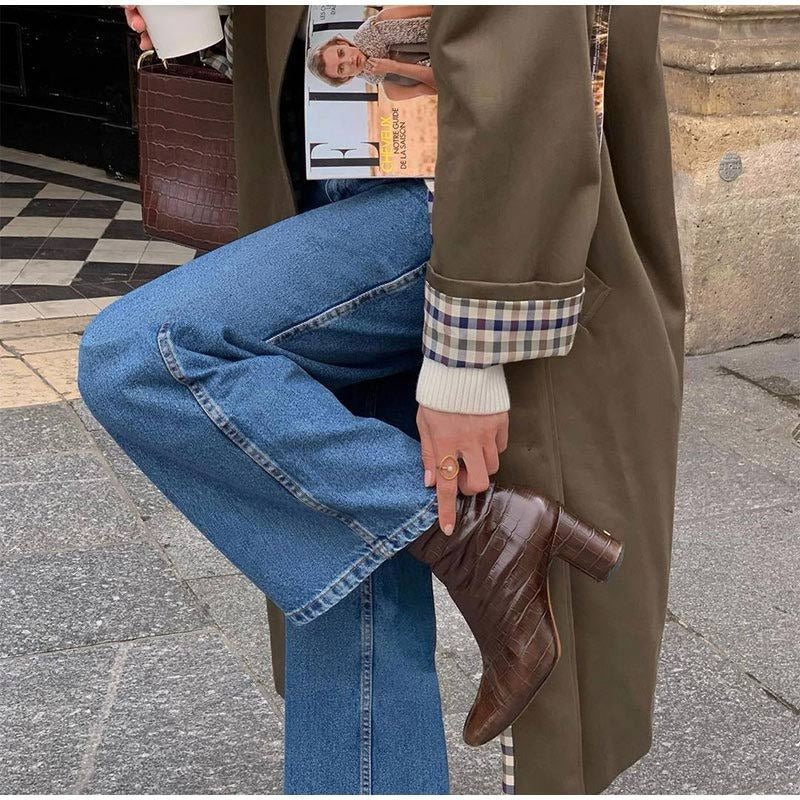 Fall Check-Lined Trench Coat