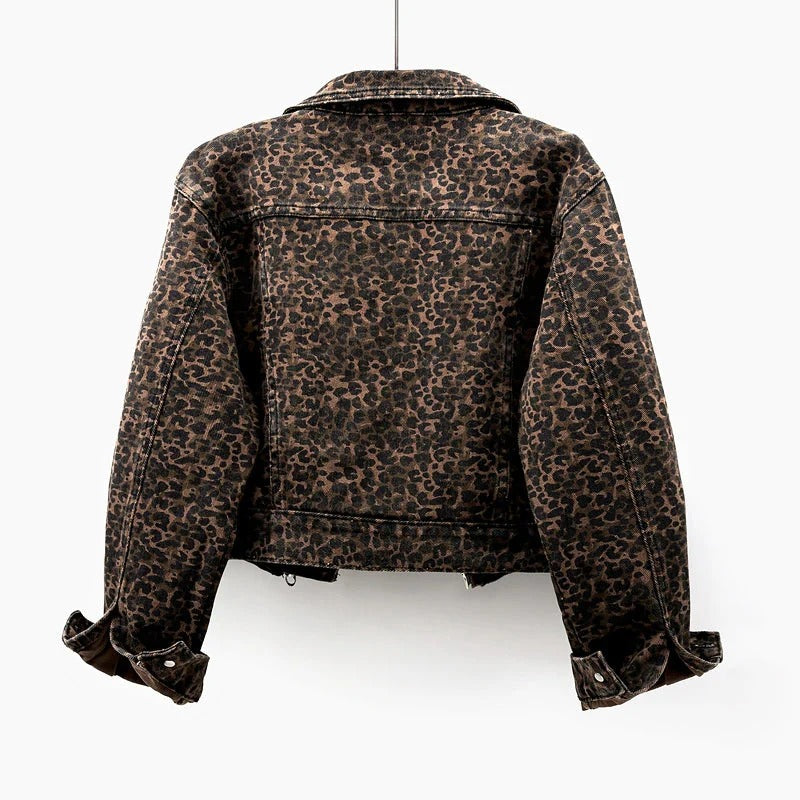 Fall Leopard Print Jacket