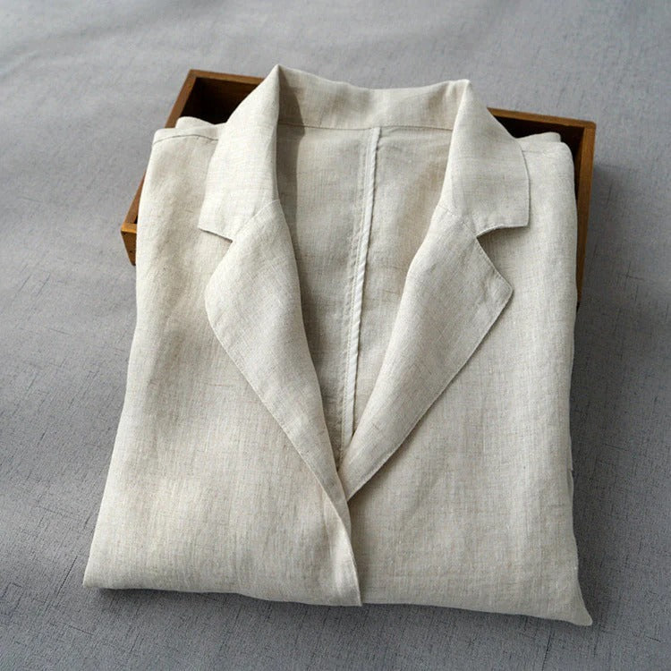 Buttoned Loose Blazer