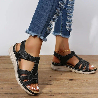 Woven Strap Slingback Sandals