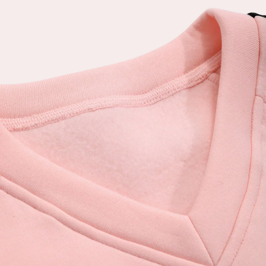 Fall Ribbon Sleeve Sweatshirt