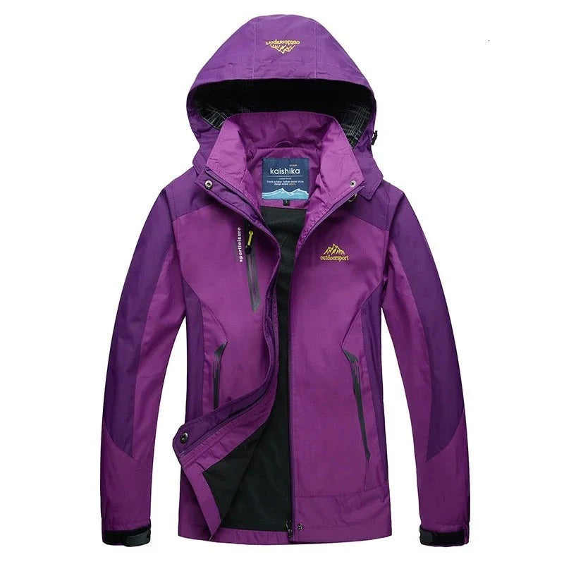 Hooded Outdoor Jacket For Fall