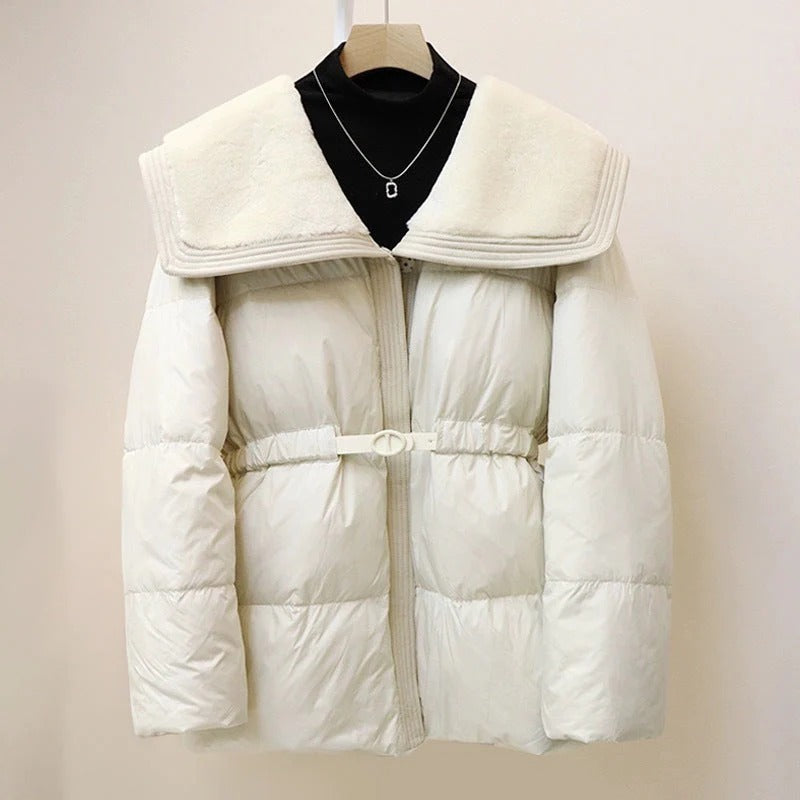 Fall Belted Down Jacket