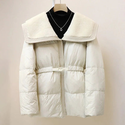 Fall Belted Down Jacket