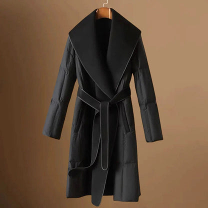 Fall Belted Down Coat