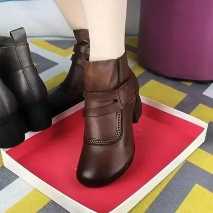 Fall Crest Block Boots
