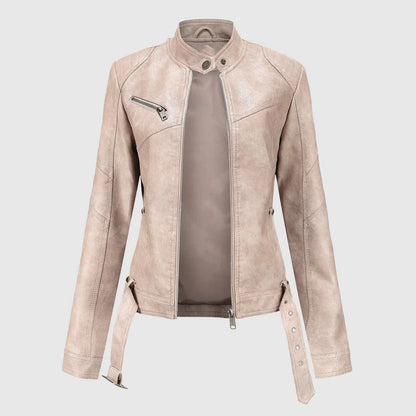 Fall Belted Moto Jacket