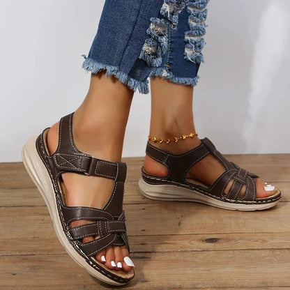 Woven Strap Slingback Sandals