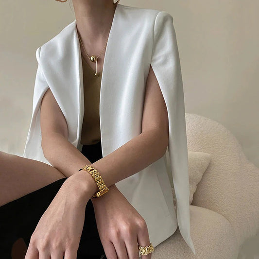 Open Cape Blazer