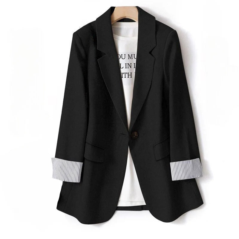 Single-Breasted Tailored Blazer