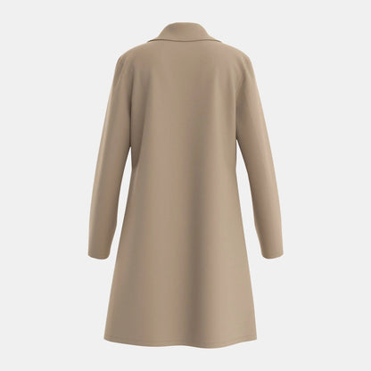 Fall Structured Lapel Coat