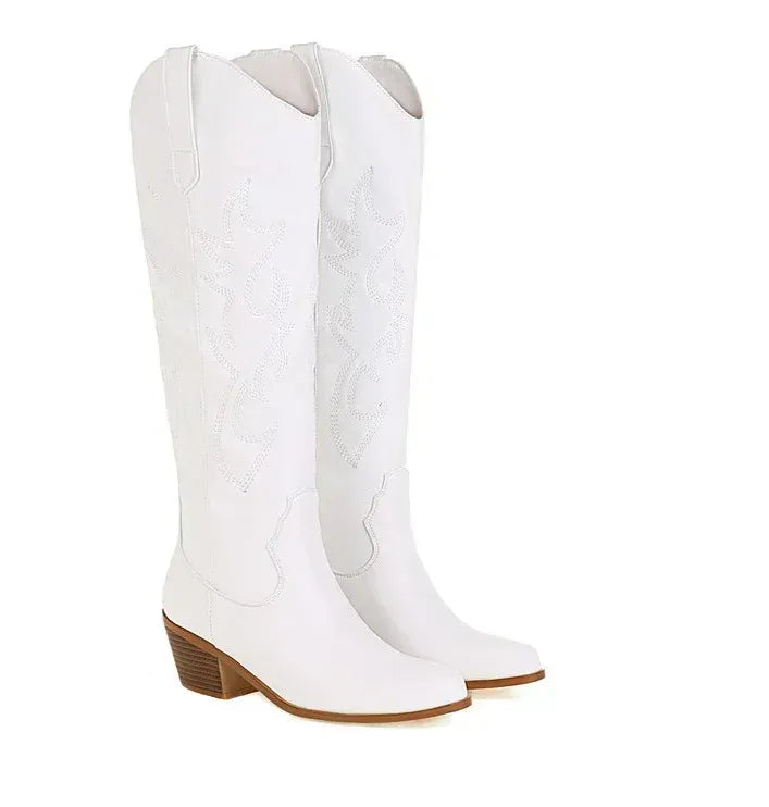 Fall Western Knee-High Boots