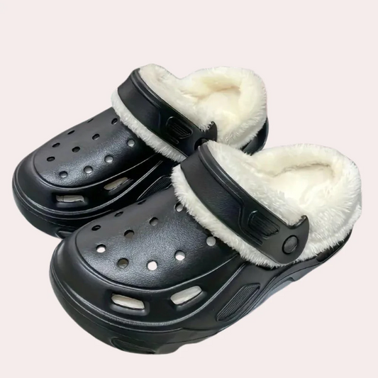 Faux Fur Lined Clogs