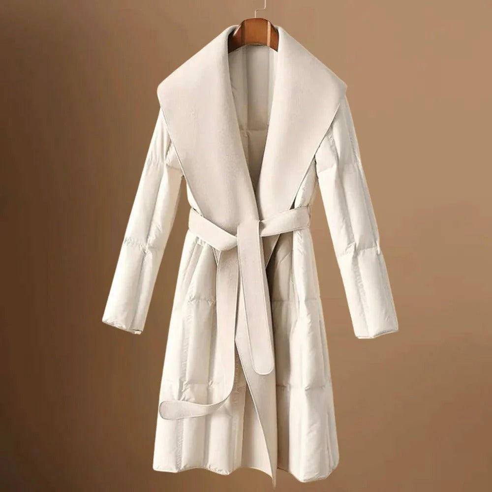 Fall Belted Down Coat