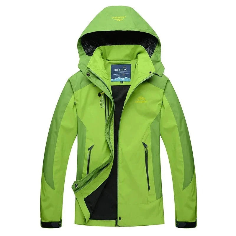 Hooded Outdoor Jacket For Fall