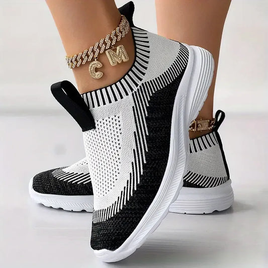 Slip-On Knit Sneakers