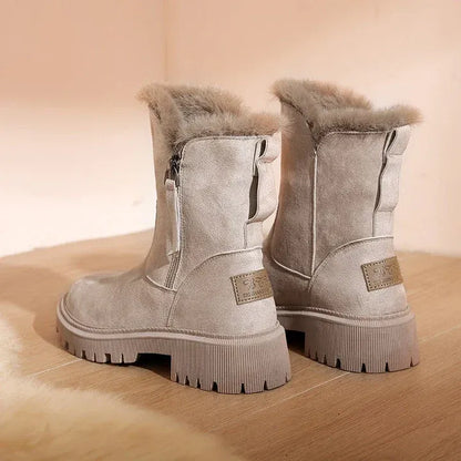 Fall Shearling Ankle Boots