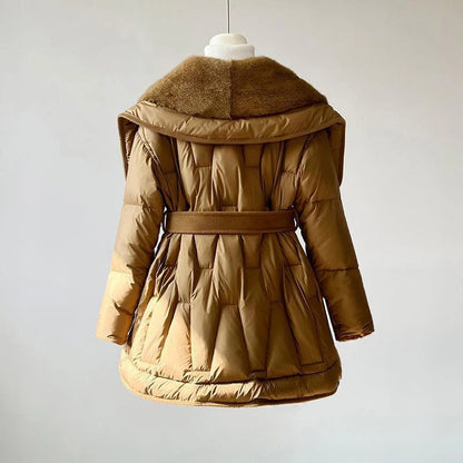 Fall Belted Collar Jacket
