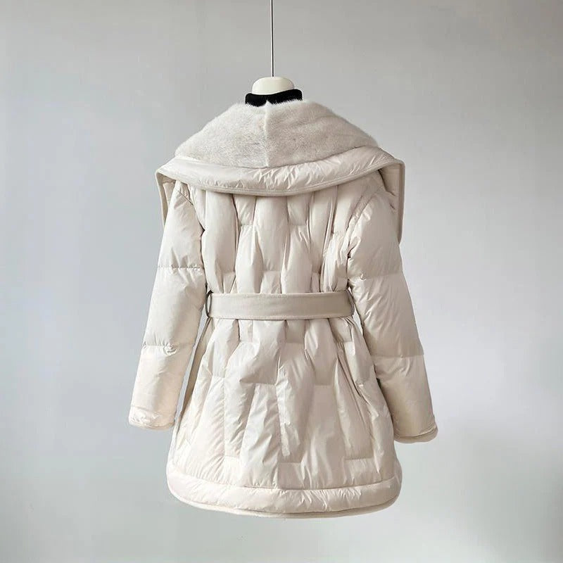 Fall Belted Collar Jacket