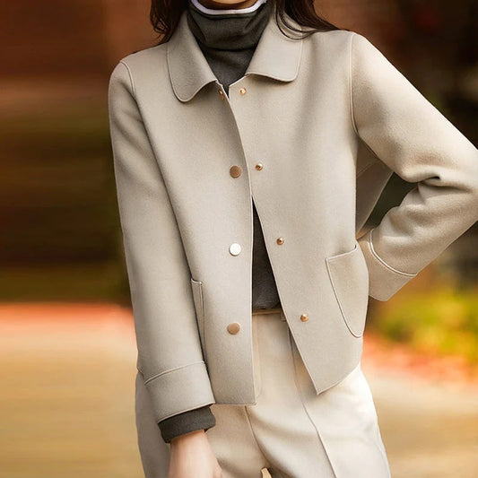 Fall Short Buttoned Coat