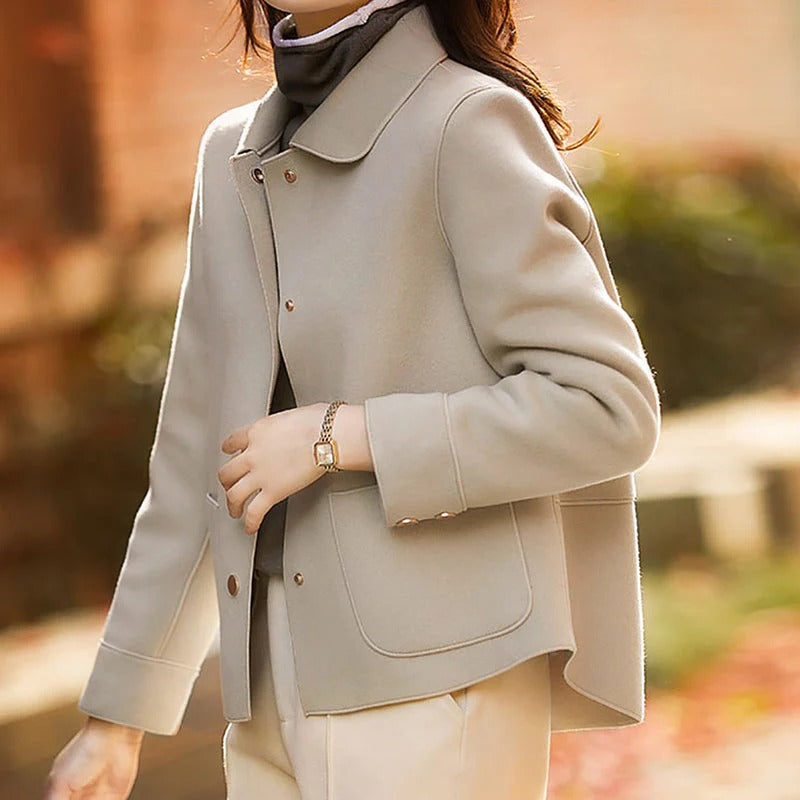 Fall Short Buttoned Coat