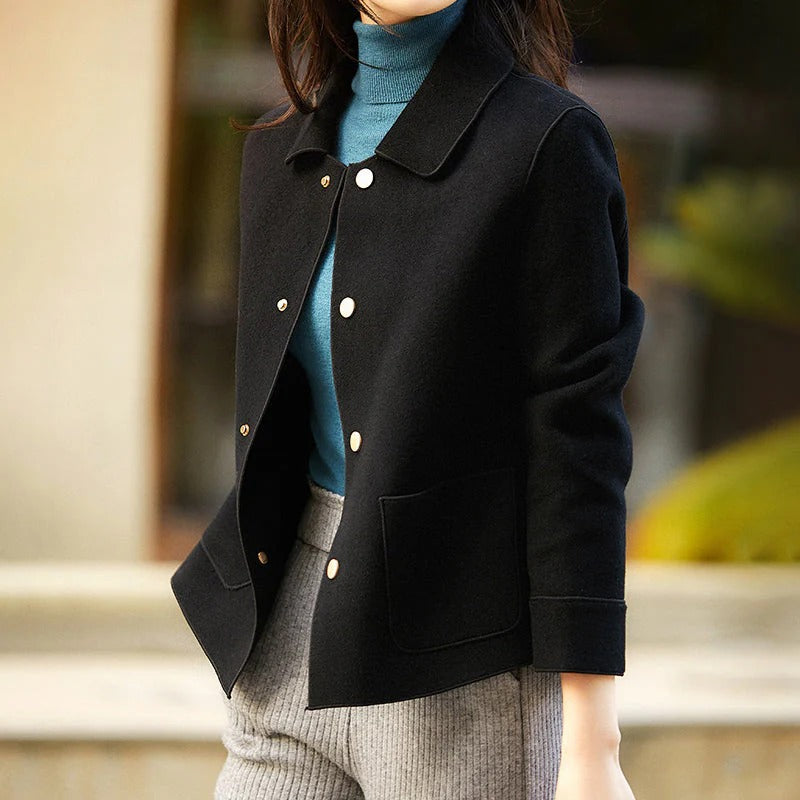 Fall Short Buttoned Coat