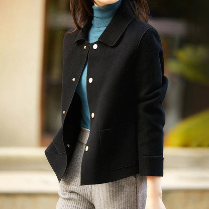 Fall Short Buttoned Coat