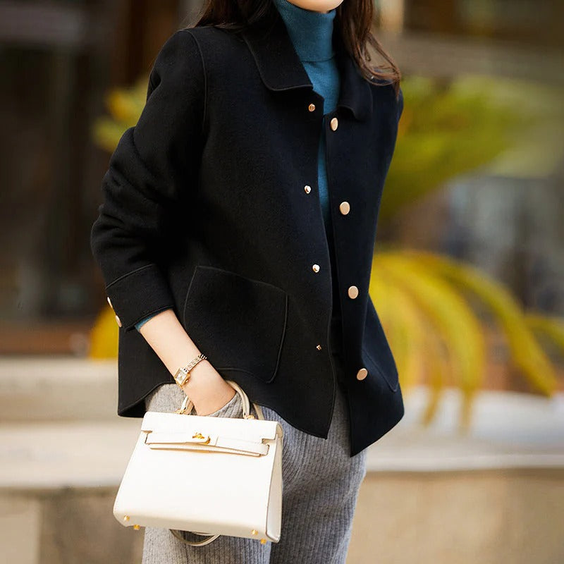 Fall Short Buttoned Coat