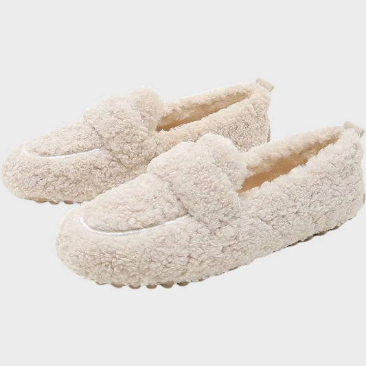 Textured Loafer Slippers
