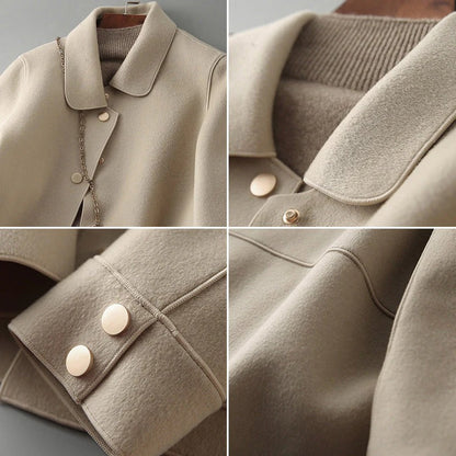 Fall Short Buttoned Coat