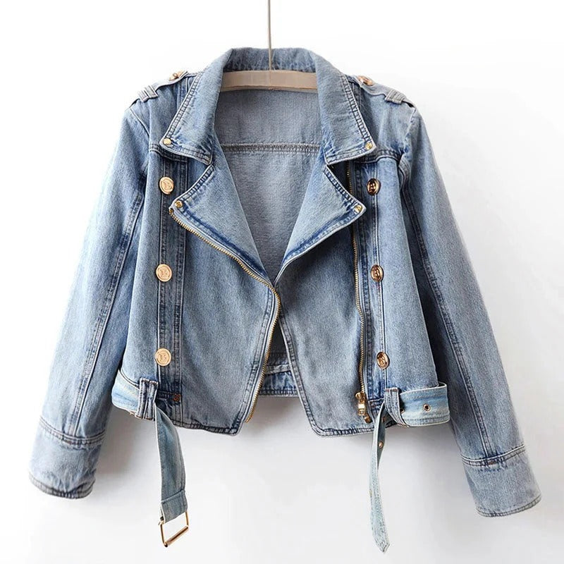 Fall Structured Denim Jacket