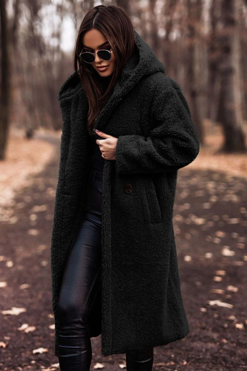 Fall Longline Textured Overcoat