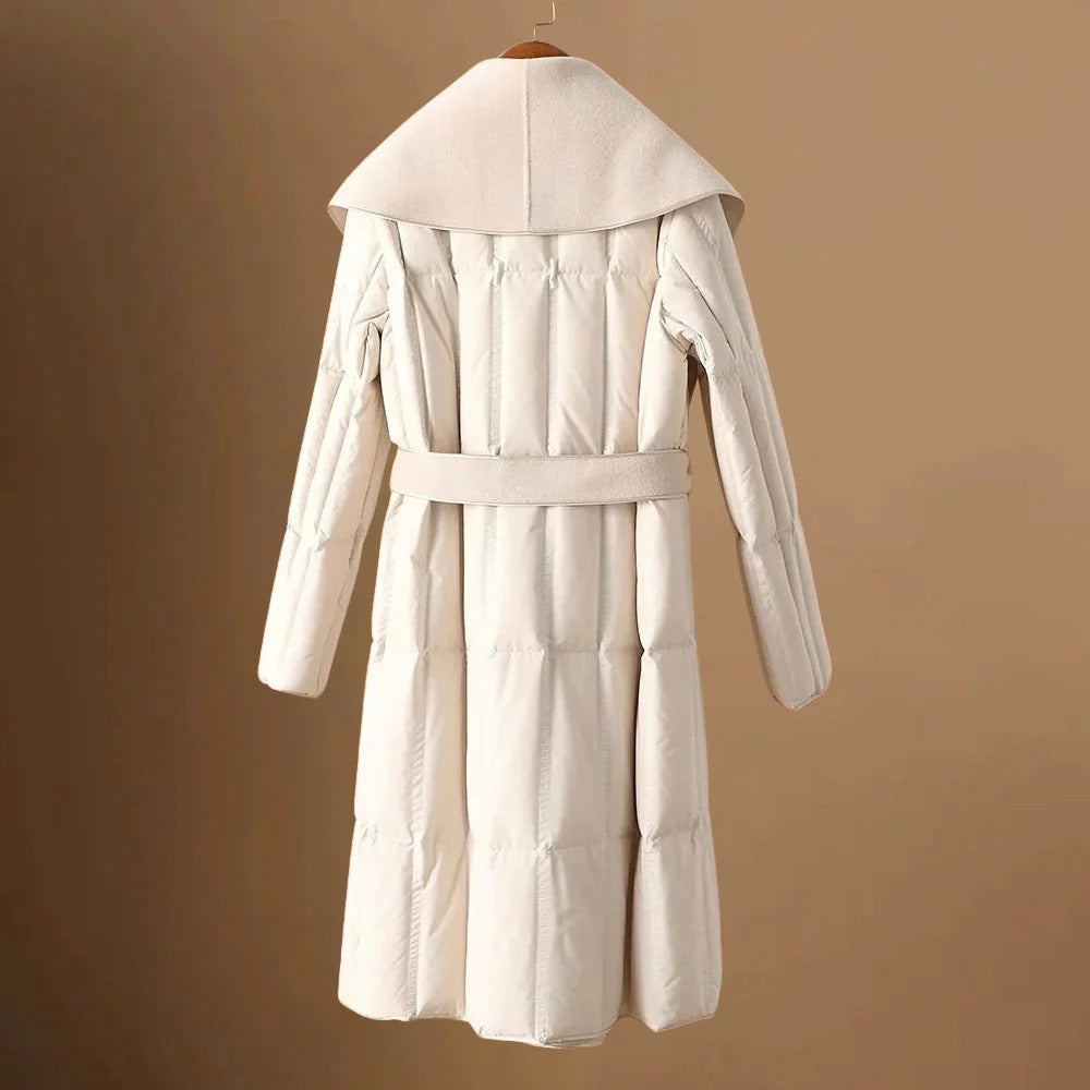 Fall Belted Down Coat